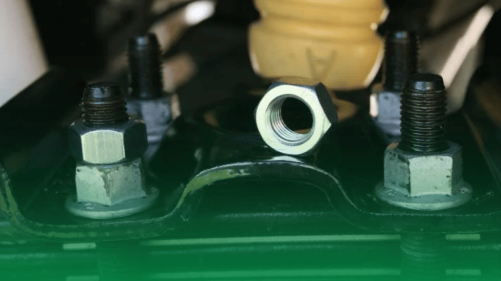 Bolts and nuts fastening sheet metal parts for a detachable assembly structure.