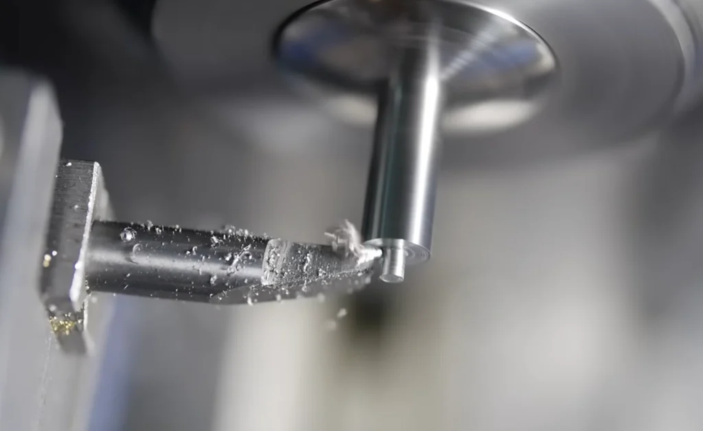 Machine the watch screws to the required diameter